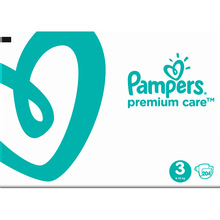 Підгузки PAMPERS Premium Care Midi 3 (6-10 кг) 204 шт (8001090379498)