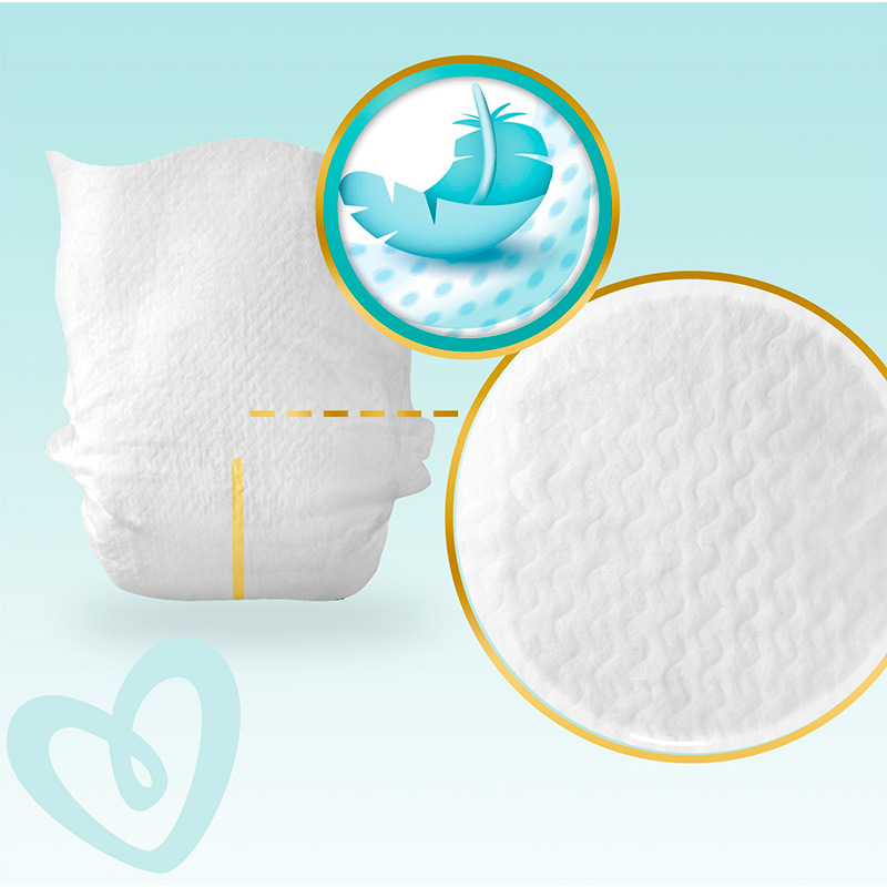 Подгузники PAMPERS Premium Care Midi 3 (6-10 кг) 204 шт (8001090379498) Количество в упаковке 204