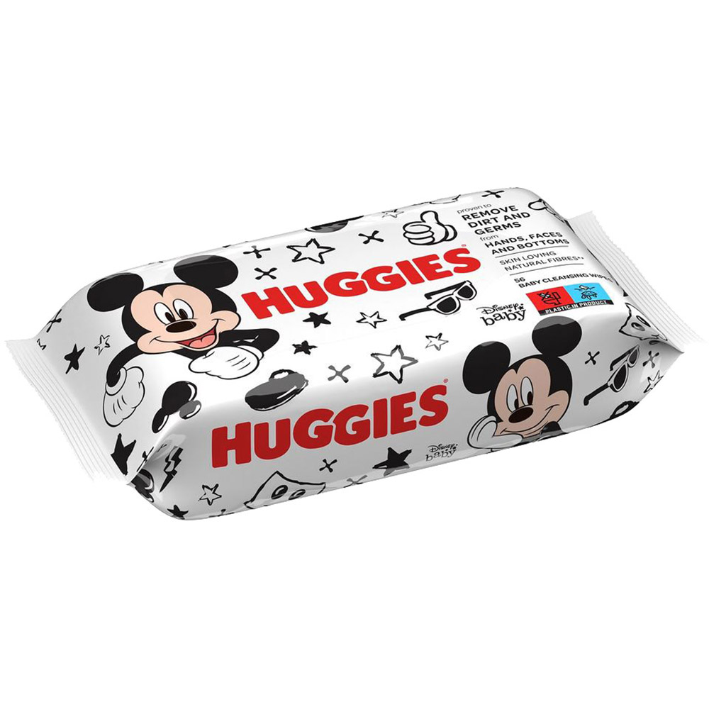 Серветки вологі HUGGIES Mickey Mous 56 шт (5029053580371) Тип вологі серветки