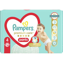 Підгузки PAMPERS Premium Care Pants Maxi 4 9-15кг 38шт (8001090759832)