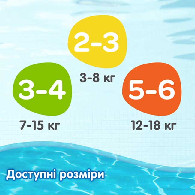 Замовити Підгузки-трусики HUGGIES Little Swimmer 5-6 (12-18 кг) 11 шт (5029053538426)