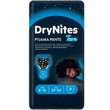 Підгузки-трусики HUGGIES DryNites для хлопчиків 8-15 років 9 шт (5029053527598)