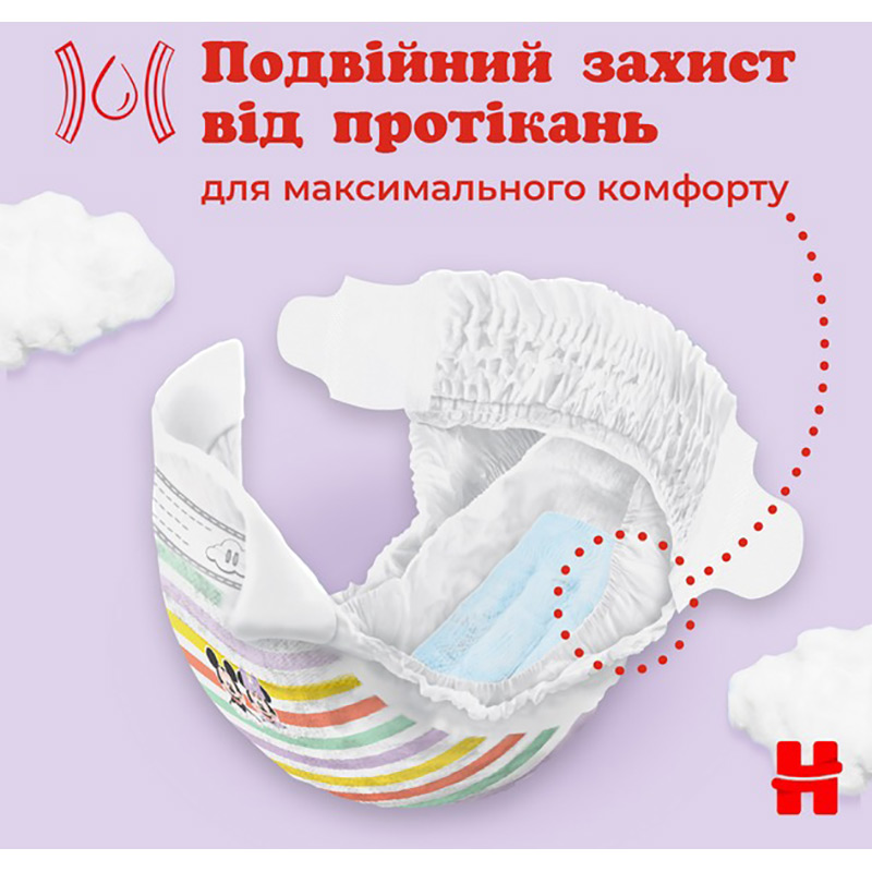 Фото Підгузки HUGGIES Ultra Comfort 3 (5-9 кг) Jumbo 56 шт (5029053567570)