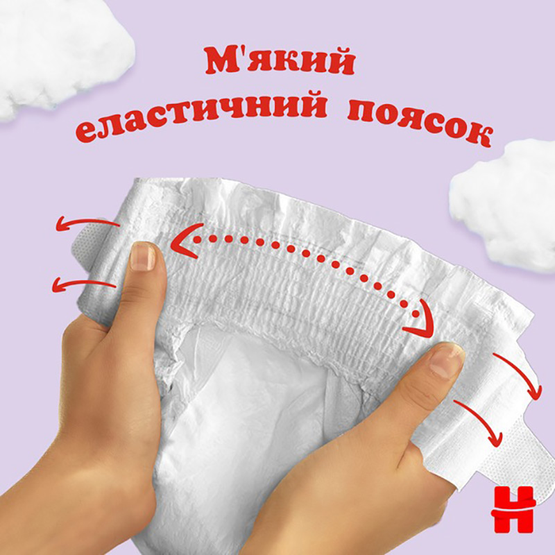 Підгузки HUGGIES Ultra Comfort 3 (5-9 кг) Jumbo 56 шт (5029053567570) Кількість в упаковці 56