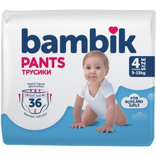 Підгузки-трусики BAMBIK 4 (9-15 кг) 36 шт (43404700)