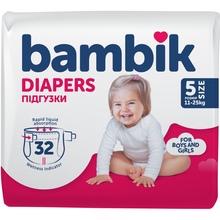 Підгузки BAMBIK Medium 5 JUNIOR (11-25 кг) 32 шт (43406532)