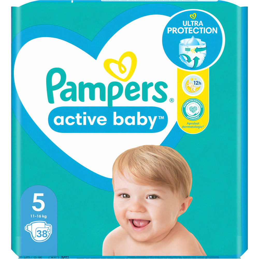 Підгузки Pampers Active Baby Розмір 5 (11-16 кг) 38 шт (8006540207796) Тип підгузки