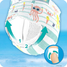 Подгузники Pampers для плавания Splashers Размер 3-4 (6-11 кг) 12 шт (8001090698346)