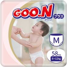 Підгузки-трусики GOO.N PLUS 6-12 кг 58 шт М (843339)