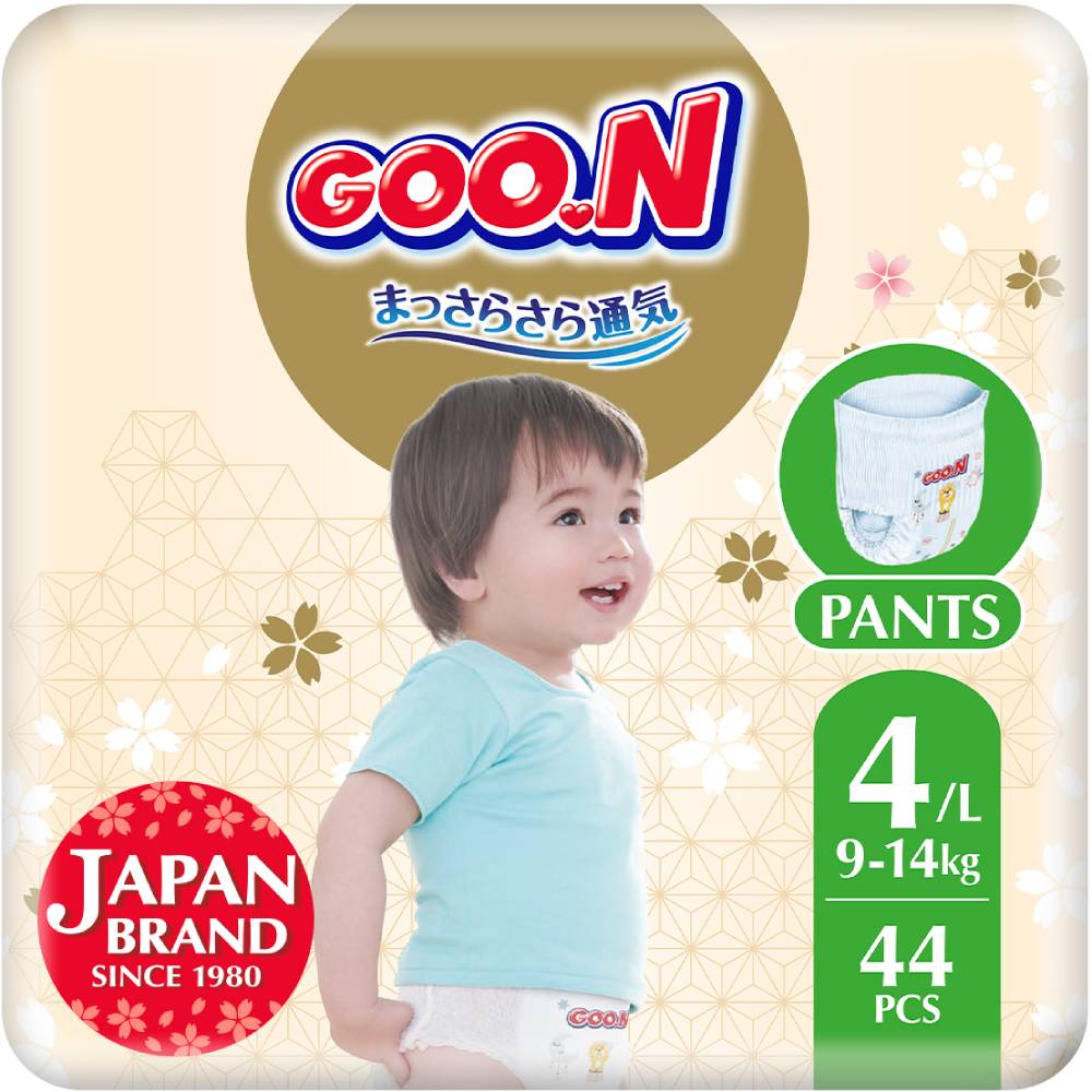 Підгузки-трусики GOO.N PREMIUM SOFT 9-14 кг 44 шт (F1010101-157)