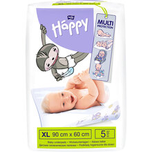 Одноразові пелюшки Bella Baby Happy 60x90 см 5 шт (BB-091-9005-001)