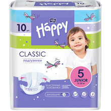 Подгузники Bella Baby Happy Classic Junior 12-25 кг 10 шт (BB-054-JU10-026)