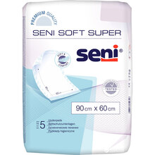 Пеленки гигиенические Seni Soft Super 90х60 см 5 шт (SE-091-SU05-003)