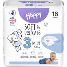 Підгузки HAPPY HAPPY BABY Midi 5-9 кг 16 шт (BB-054-MU16-W01)