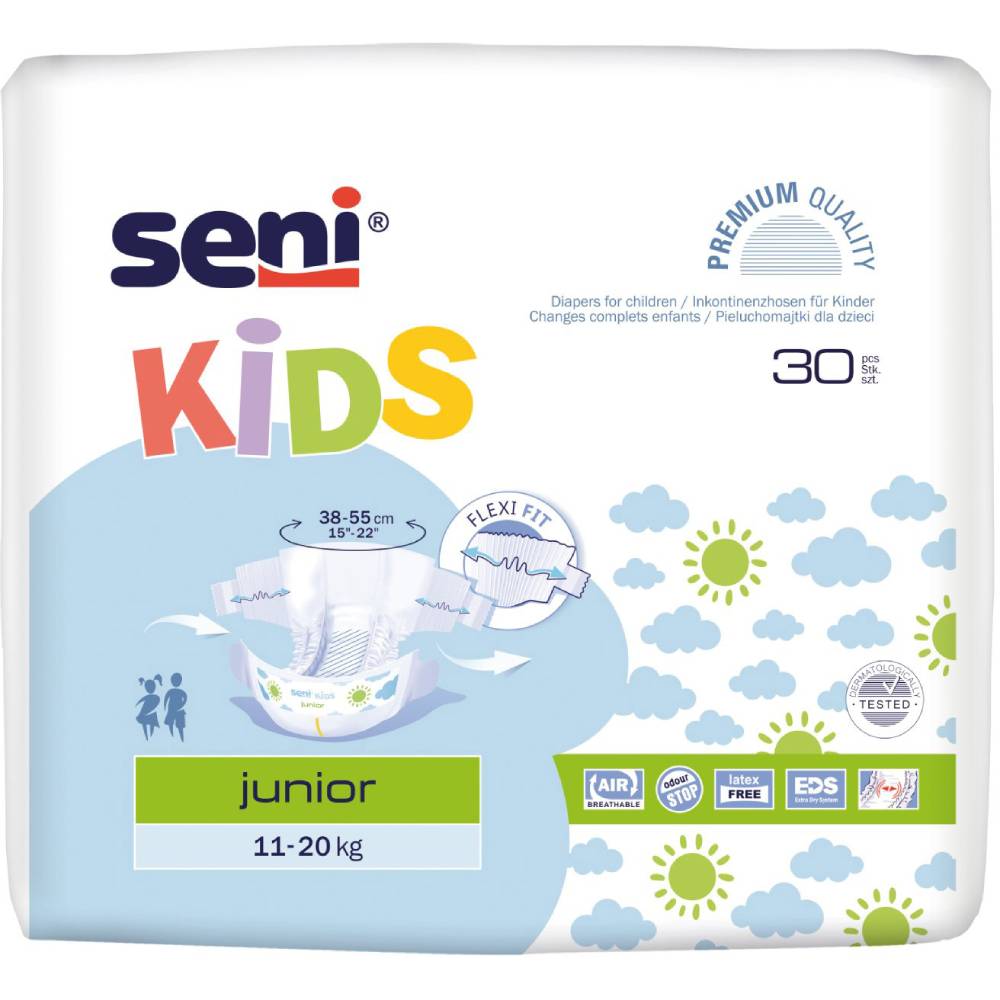 Подгузники Seni Kids Junior 11-20 кг 30 шт (SE-094-JU30-G01)