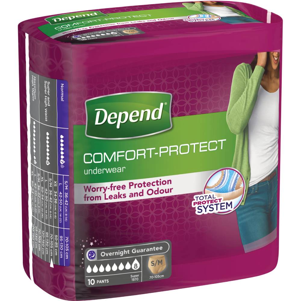 Вбираюча спідня білизна DEPEND Fem S/M 10 шт. (5029053565309)