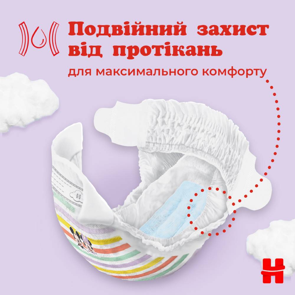 Замовити Підгузки HUGGIES Ultra Comfort 4 (7-18 кг) Jumbo 50 шт (5029053567587)