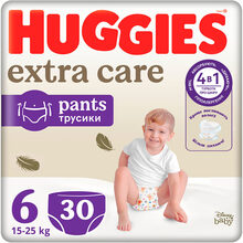 Підгузки-трусики HUGGIES Extra Care Pants 6 15-25кг Mega 30 шт. (5029053582436)