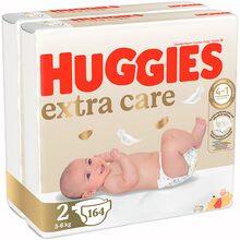 Подгузники HUGGIES Extra Care 2 3-6 кг M-Pack 164 шт. (5029053549637)