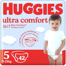 Підгузки HUGGIES Ultra Comfort 5 11-25 кг Jumbo 42 шт (5029053567594)