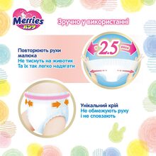Підгузки-трусики MERRIES M 6-11 кг 52 шт SJ (4901301418579)