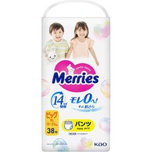 Підгузки-трусики MERRIES XL 12-22 кг 38 шт SJ (4901301425881)
