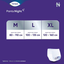 Труси-підгузки TENA Pants Plus Night Medium 12шт для дорослих (7322540839913)