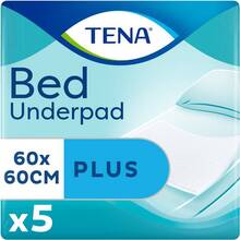 Пелюшки гігієнічні TENA Bed Plus 60х60 5шт (7322540801910)