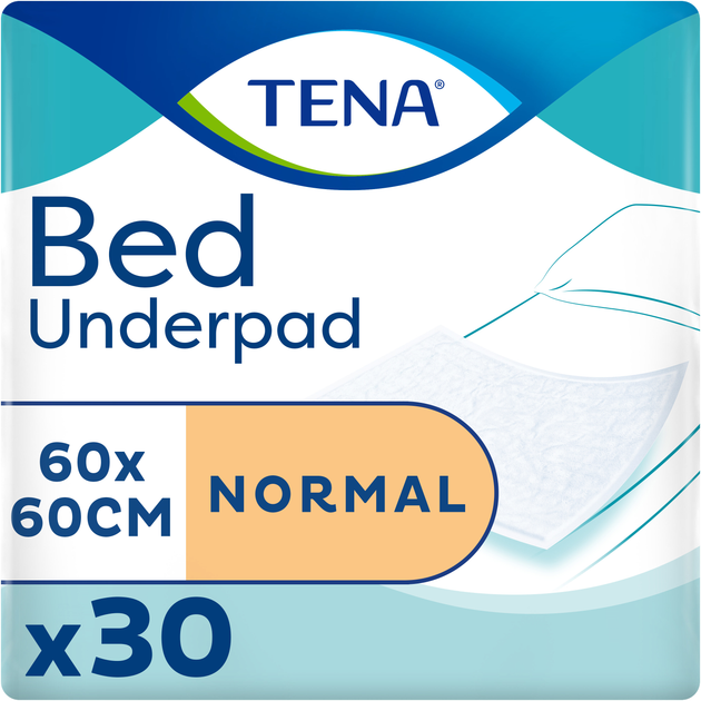 Пелюшки гігієнічні TENA Bed Normal 60х60 30шт (7322540525427)