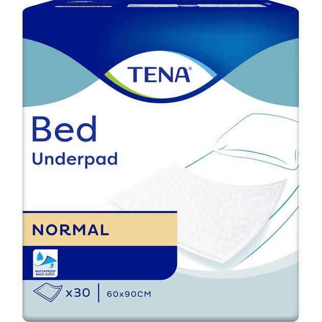 Пеленки гигиенические TENA Bed Normal 60х90 30шт (7322540529319) Дополнительно Размер 60х90 см