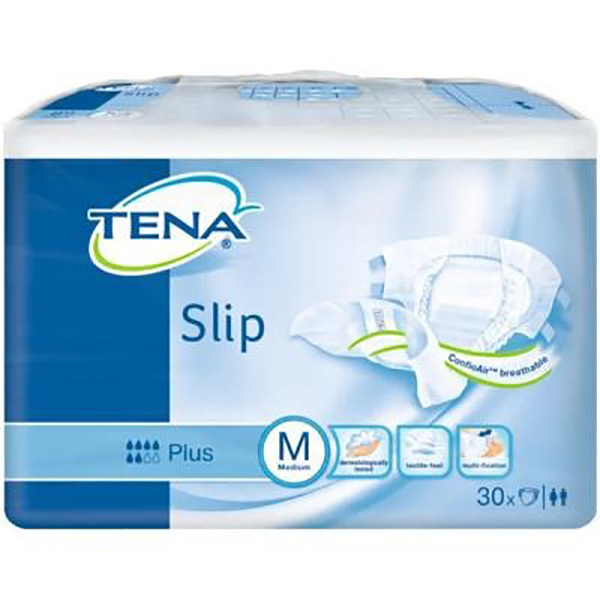 Подгузники-трусики TENA Slip Plus Medium 30 (7322541117980)