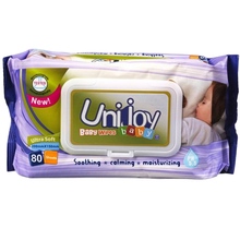 Дитячі вологі серветки UNIJOY 80 шт. (6973920542339)