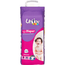 Подгузники UNIJOY Soft М 6-9 кг 36 шт (6998526216187)