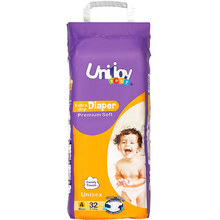 Подгузники UNIJOY Soft L 9-14 кг 32 шт (6998526216194)