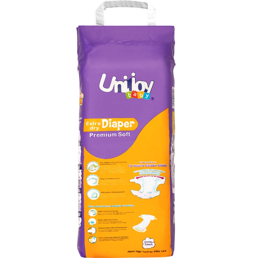 Подгузники UNIJOY Soft L 9-14 кг 32 шт (6998526216194) Тип подгузники