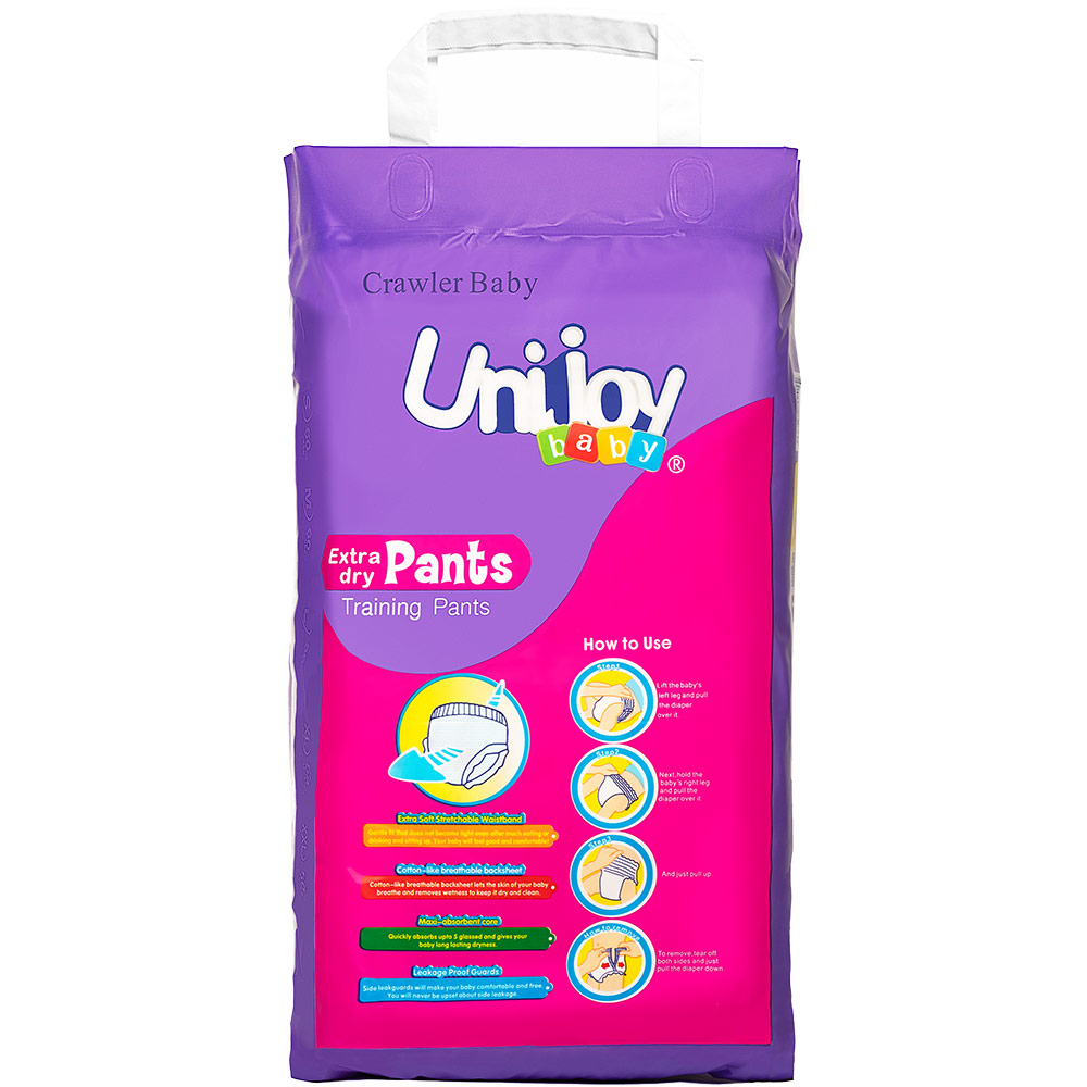Подгузники-трусики UNIJOY Soft М 6-9 кг 60 шт (6967252809055) Тип подгузники-трусики