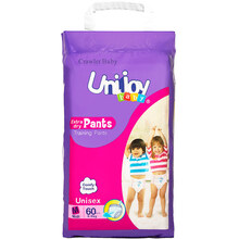Подгузники-трусики UNIJOY Soft М 6-9 кг 60 шт (6967252809055)