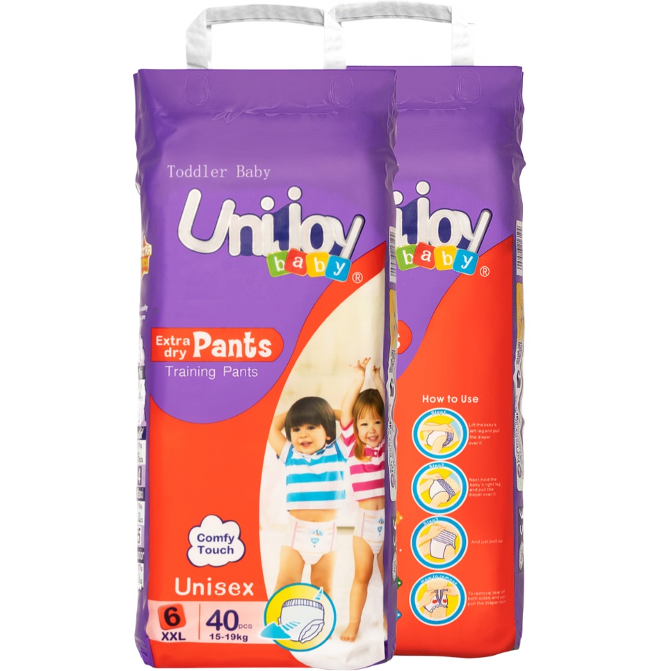 Підгузки-трусики UNIJOY Soft XXL 15-19 кг 40 шт (6973920540724)