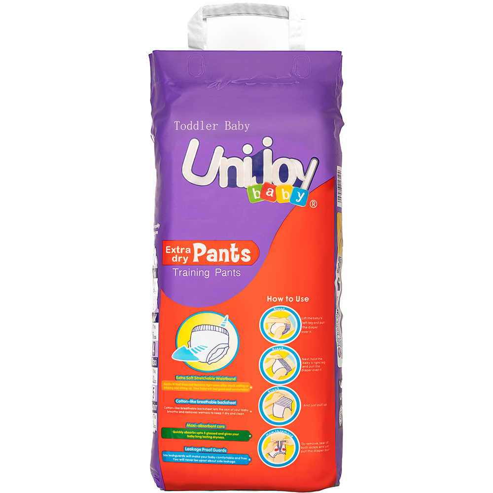 Подгузники-трусики UNIJOY Soft XXL 15-19 кг 40 шт (6973920540724) Тип подгузники-трусики