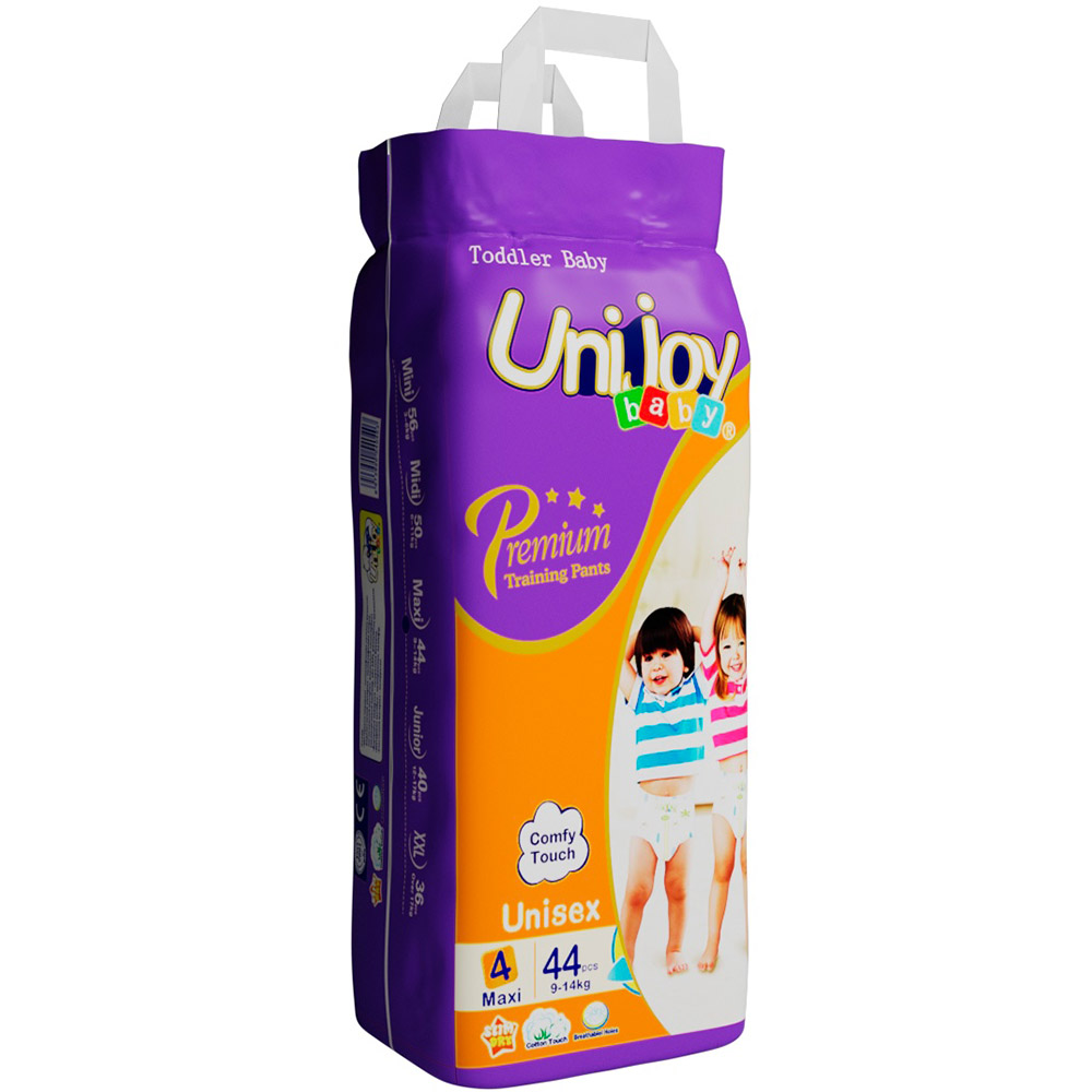 Подгузники-трусики UNIJOY Premium 44 шт L 9-14 кг (6973920542445) Тип подгузники-трусики