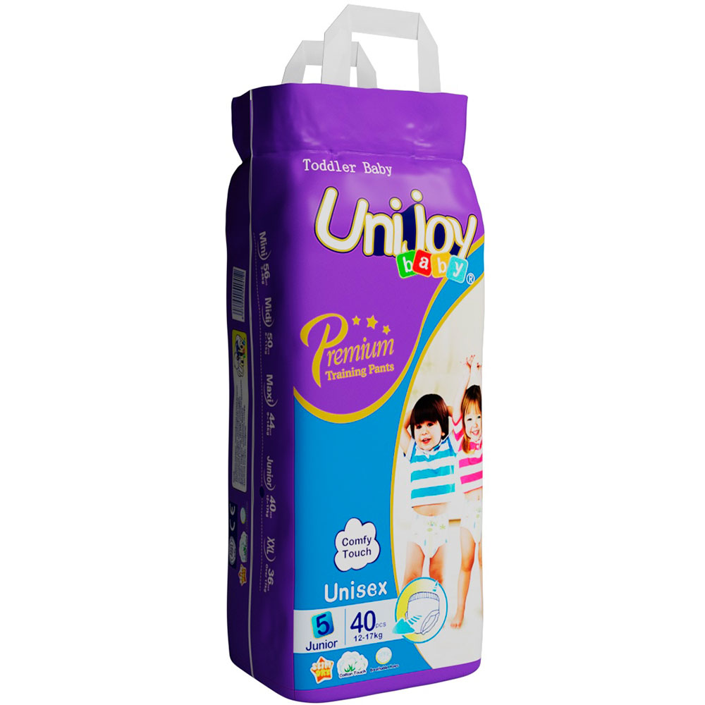 Подгузники-трусики UNIJOY Premium 40 шт XL 12-17 кг (6973920542452) Тип подгузники-трусики