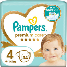 Підгузки Pampers Premium Care Maxi Розмір 4 (9-14 кг) 34 шт (80789194)