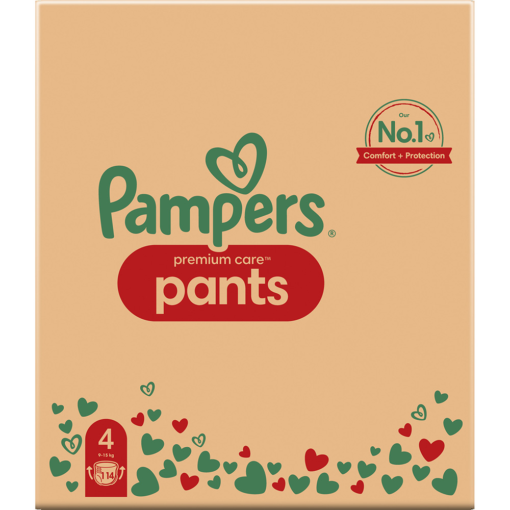 Подгузники Pampers Premium Care Pants размер 4 (9-15 кг) 114 шт (80825838) Тип подгузники