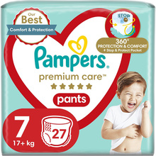 Підгузки Pampers Premium Care Pants Розмір 7 (17+кг) 27 шт. (80778773)
