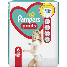 Підгузки PAMPERS Pants Giant 6 (14-19 кг) 19 шт (8006540067802)