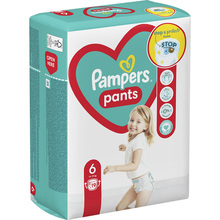 Підгузки PAMPERS Pants Giant 6 (14-19 кг) 19 шт (8006540067802)