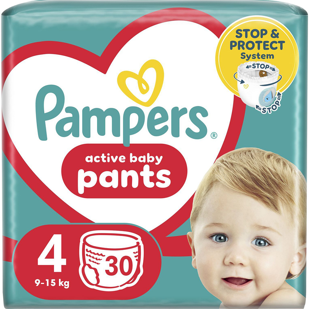 Підгузки PAMPERS Pants Maxi 4 (9-15 кг) 30 шт (8006540069684)
