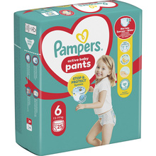 Подгузники PAMPERS Pants Giant 6 (14-19 кг) 25шт (8006540069745)