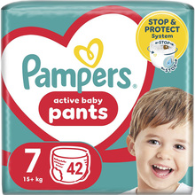 Підгузки PAMPERS Pants Giant Plus 7 (15+ кг) 42 шт (8700216341639)