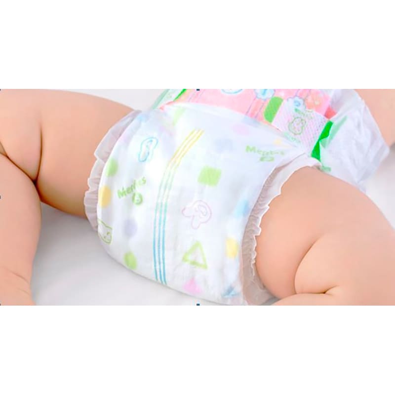 Фото Подгузники MERRIES SJ S 4 - 8 кг 62 шт (4901301437709)